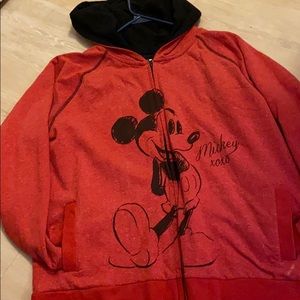 Disney zip up sweatshirt